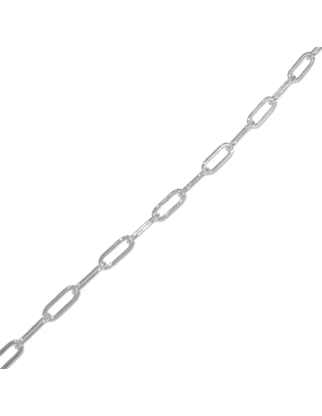 Chaîne maille ovale allongée 11.5x4  Chaines- 1 Chaîne maille ovale allongée 11.5x4  Chaines- 1