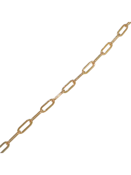 Chaîne maille ovale allongée 11.5x4  Chaines- 1