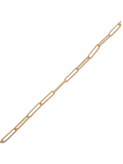 Chaîne maille rectangle diamantée  Chaines- 1