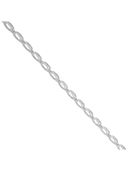 Chaîne maille ovale striée  Chaines- 1