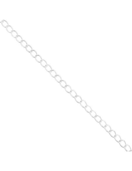 Chaîne maille ovale torsadée (réglage)  Chaines- 1