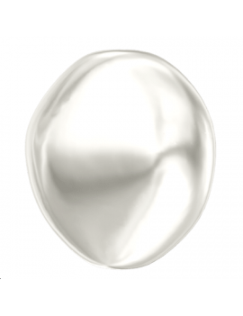 Crystal Baroque COIN 10mm Perles nacrées baroque Swarovski (5058)- 1