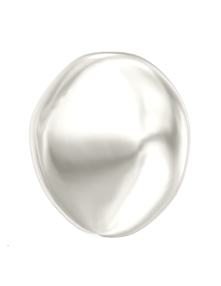 Crystal Baroque COIN 10mm  Perles nacrées baroque Swarovski (5058)- 1