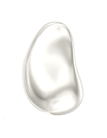 Crystal Baroque DROP 12mm  Perles nacrées baroque Swarovski (5058)- 1