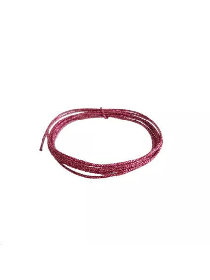 Cordon soie japonaise 0.5mm fushia  Cordon de soie japonaise- 1