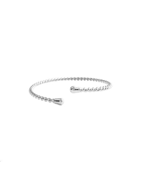 Jonc 2 fils torsadés  Bracelets et manchettes- 1 Jonc 2 fils torsadés  Bracelets et manchettes- 1