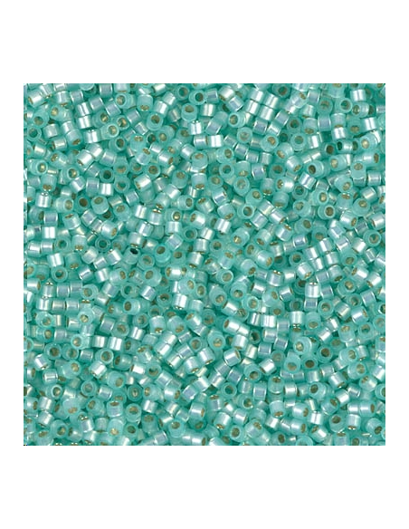 Delica Miyuki 11/0 dyed light aqua  Delica Miyuki 11/0- 1 Delica Miyuki 11/0 dyed light aqua  Delica Miyuki 11/0- 1