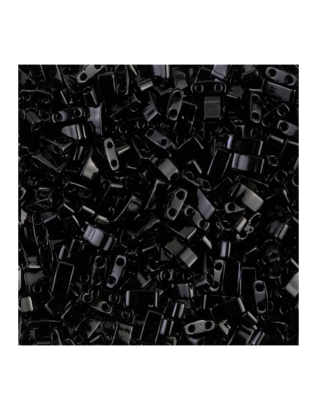 Half Tila Miyuki Black  Half Tila Miyuki- 1 Half Tila Miyuki Black  Half Tila Miyuki- 1
