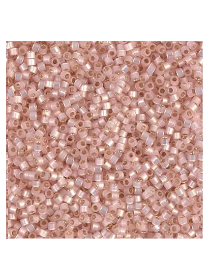 Delica Miyuki 11/0 dyed light rose  Delica Miyuki 11/0- 1