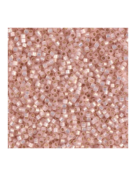 Delica Miyuki 11/0 dyed light rose  Delica Miyuki 11/0- 1 Delica Miyuki 11/0 dyed light rose  Delica Miyuki 11/0- 1