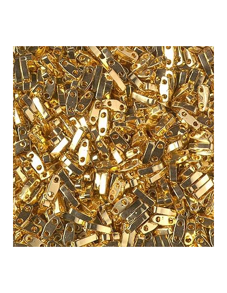 Quarter Tila Miyuki 24ktGold Plated  Quarter Tila Miyuki- 1 Quarter Tila Miyuki 24ktGold Plated  Quarter Tila Miyuki- 1