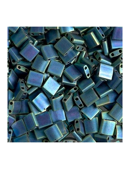 Tila Miyuki Matte Metallic Blu Gree  Tila Miyuki - 1 Tila Miyuki Matte Metallic Blu Gree  Tila Miyuki - 1