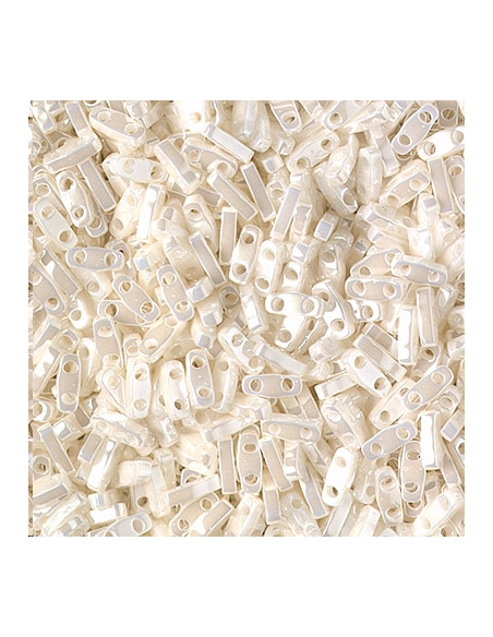 Quarter Tila Miyuki An Ivory Pearl  Quarter Tila Miyuki- 1 Quarter Tila Miyuki An Ivory Pearl  Quarter Tila Miyuki- 1