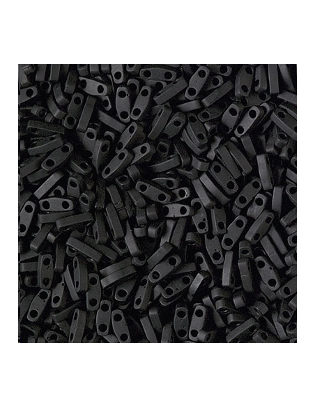 Quarter Tila Miyuki Matte black  Quarter Tila Miyuki- 1