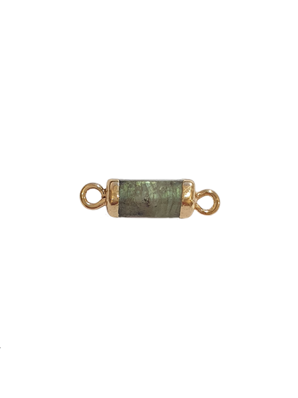 Labradorite hexagone 6x12mm  Les pendentifs en pierre Fine- 1