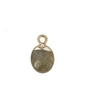 Labradorite goutte 8x11mm Les pendentifs en pierre Fine- 1