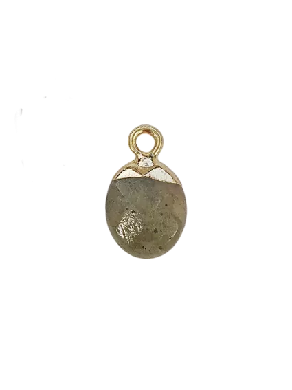 Labradorite goutte 8x11mm  Les pendentifs en pierre Fine- 1