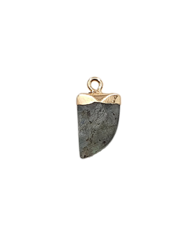 Pendentif dent Labradorite 11x17mm Les pendentifs en pierre Fine- 2