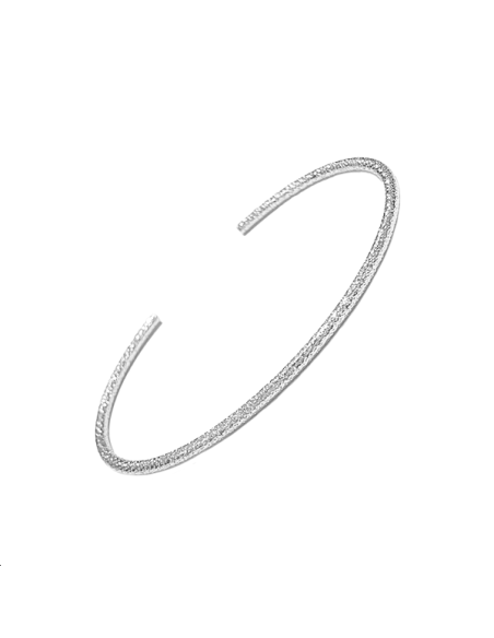 Jonc gravé piqué 20/10mm  Bracelets et manchettes- 1 Jonc gravé piqué 20/10mm  Bracelets et manchettes- 1