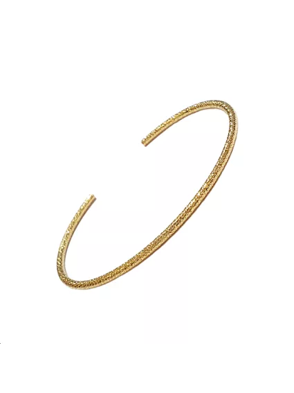 Jonc gravé piqué 20/10mm  Bracelets et manchettes- 1