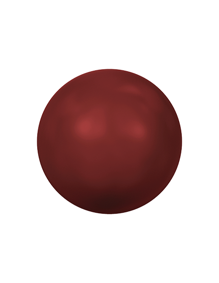 Nacre ronde 4mm coral  Nacrées ronde 4mm- 2