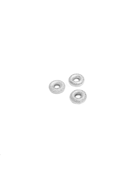 Intercalaire donuts diamanté 6mm   Intercalaires- 1