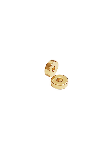 Intercalaire rondelle 6x2mm doré  Intercalaires- 2 2