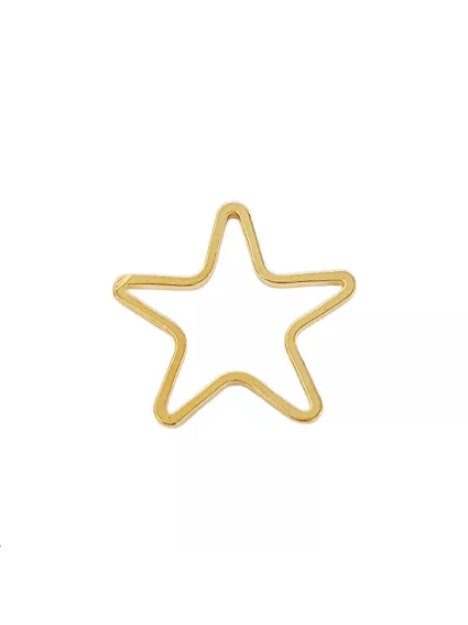 Pendentif étoile fil carré  Pendentifs- 1