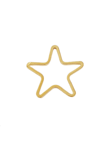 Pendentif étoile fil carré  Pendentifs- 1