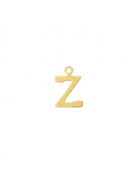 Lettre Z 1 anneau doré