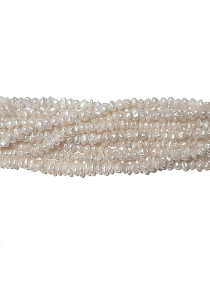 Perles de culture keshi 6-7mm  Les rangs de perle de culture- 1