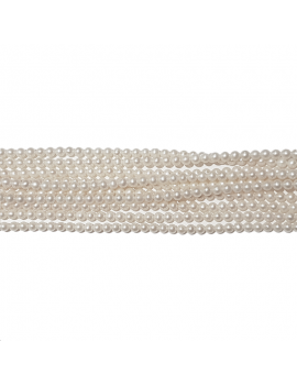 Perles de culture rondes 4,5-5mm Les rangs de perle de culture- 1