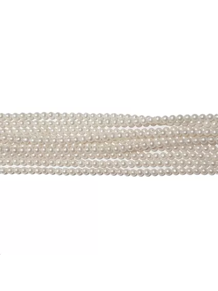 Perles de culture rondes 4,5-5mm  Les rangs de perle de culture- 1