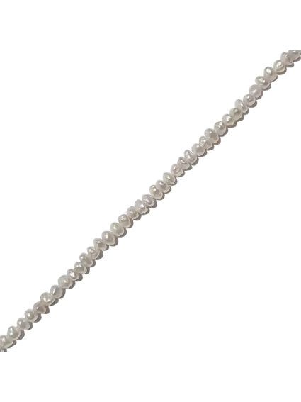 Perles de culture keshi 6-7mm  Les rangs de perle de culture- 1 2