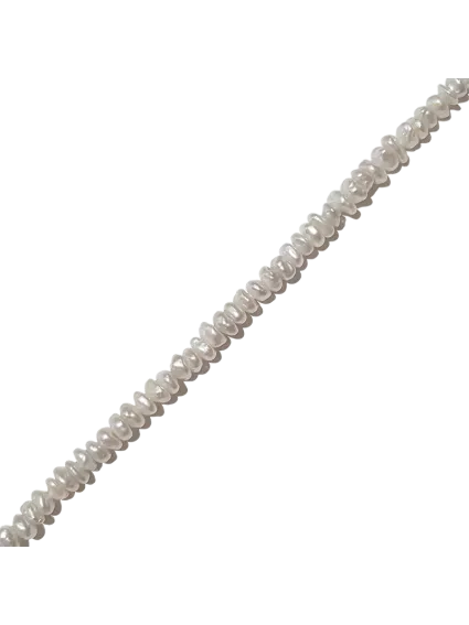 Perles de culture keshi 7-8mm  Les rangs de perle de culture- 1 2