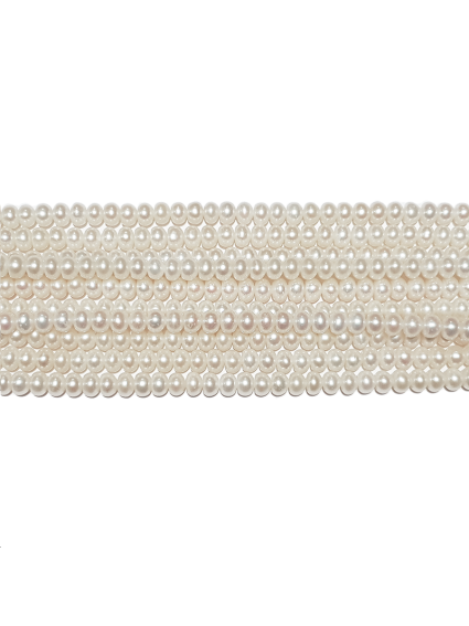 Perles de culture bouton 5-5,5mm grade AAA  Les rangs de perle de culture- 1