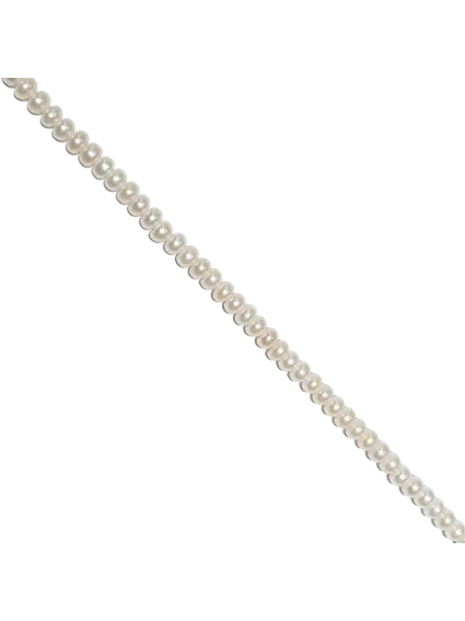 Perles de culture bouton 5-5,5mm grade AAA  Les rangs de perle de culture- 1 2