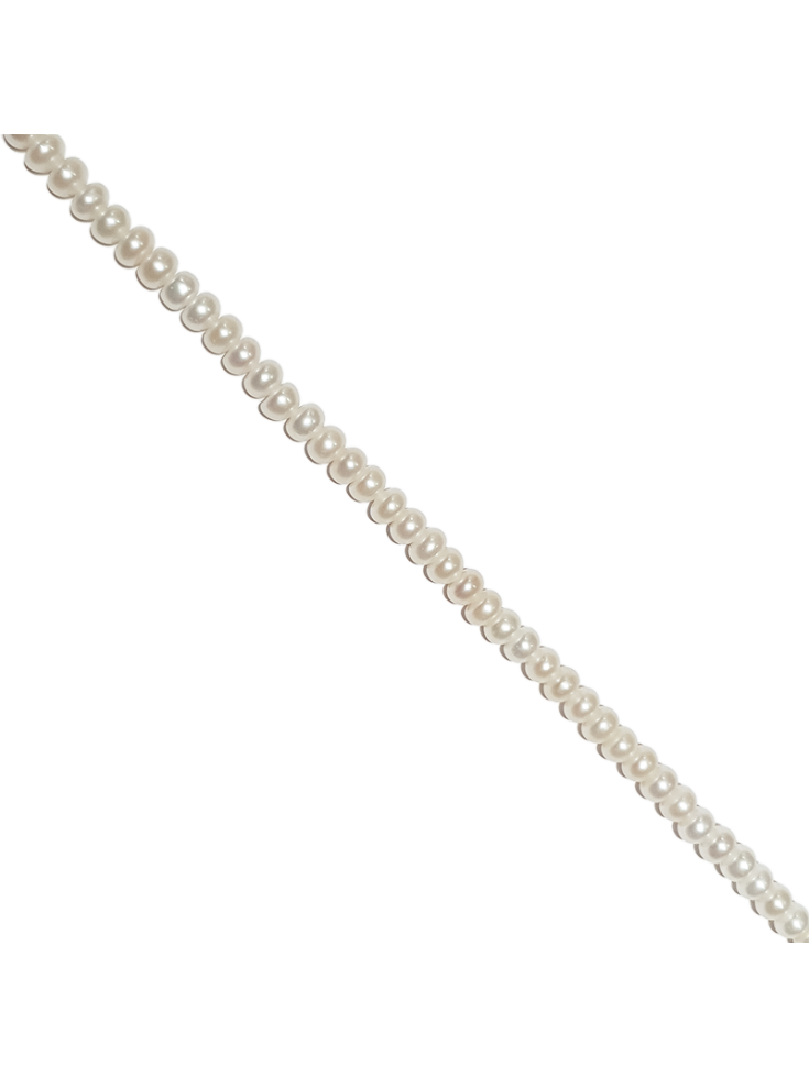 Perles de culture bouton 5-5,5mm grade AAA  Les rangs de perle de culture- 2