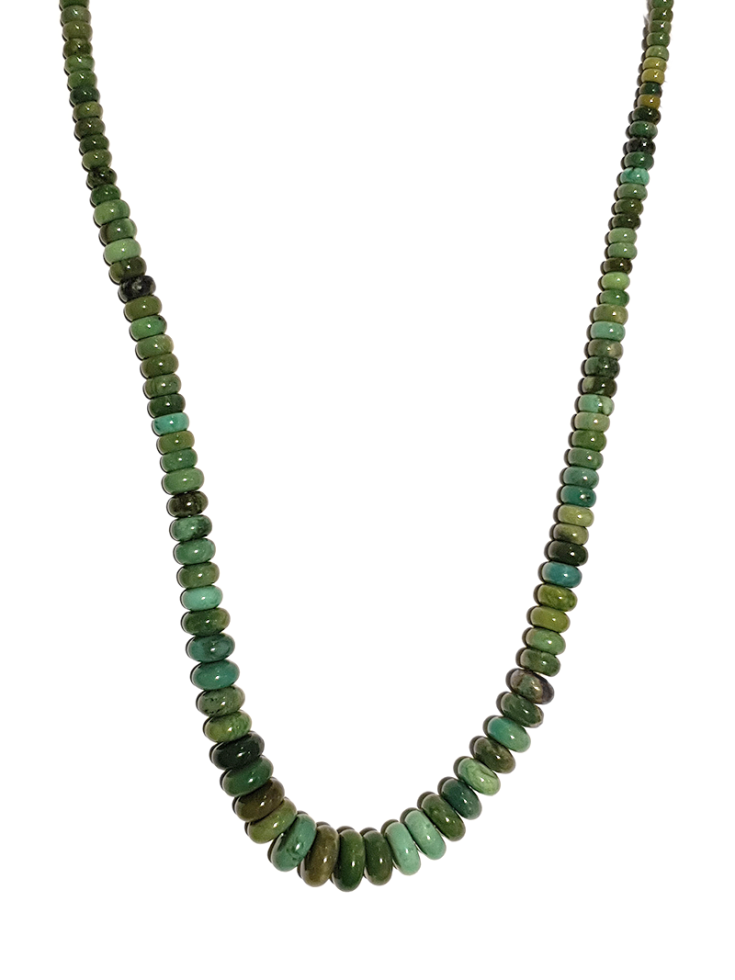 Turquoise rondelle en chute 4-10mm  Heishi et donuts- 2