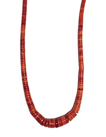 Corail éponge Heishi en chute 4-10mm  Heishi et donuts- 2