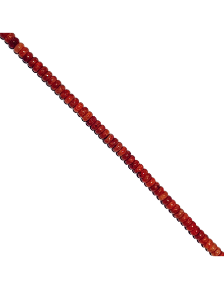 Corail éponge rondelle 4mm  Heishi et donuts- 2