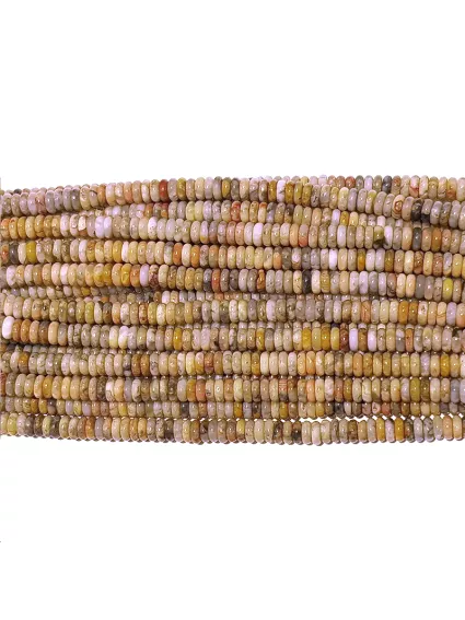 Crazy lace agate heishi 6mm