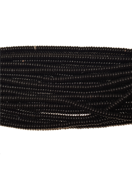 Onyx rondelle heishi 2x6mm