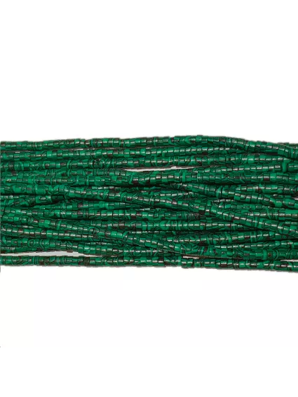 Malachite reconstituée heishi 4mm