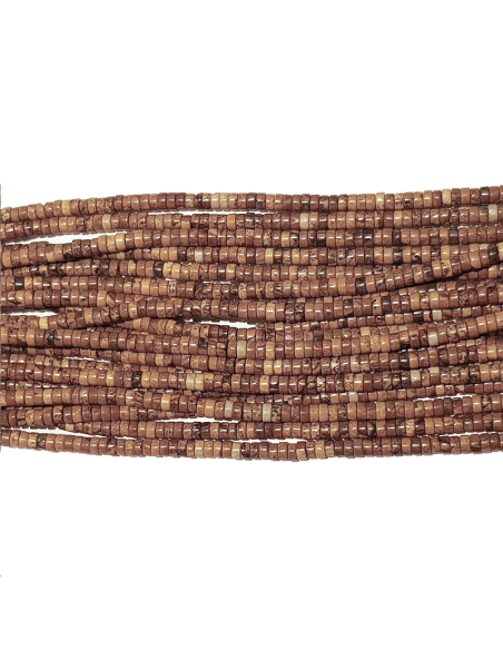 Picture jasper rondelle heishi 4mm Picture jasper rondelle heishi 4mm