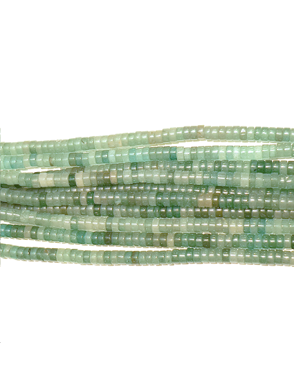 Green aventurine heishi 6mm