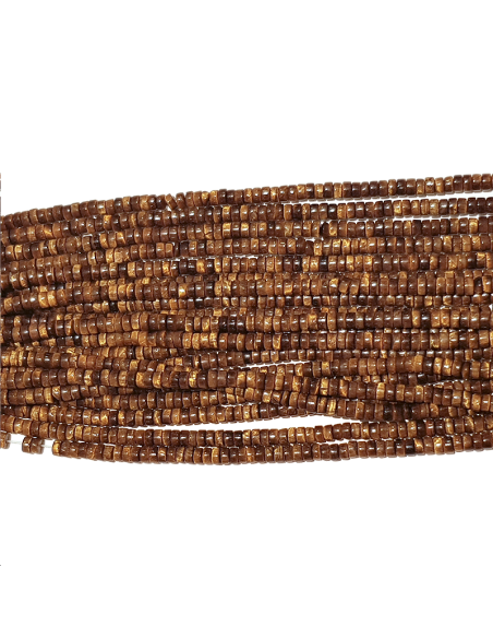 Tiger eye rondelle heishi 2x4mm Tiger eye rondelle heishi 2x4mm