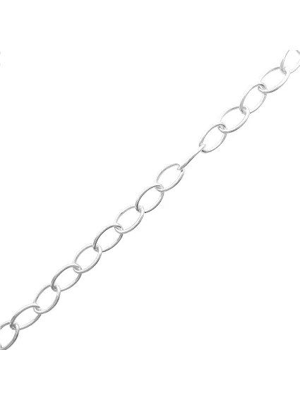 Chaîne forçat espacée 12,4x8mm