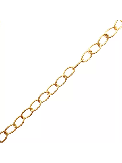 Chaîne forçat espacée 12,4x8mm