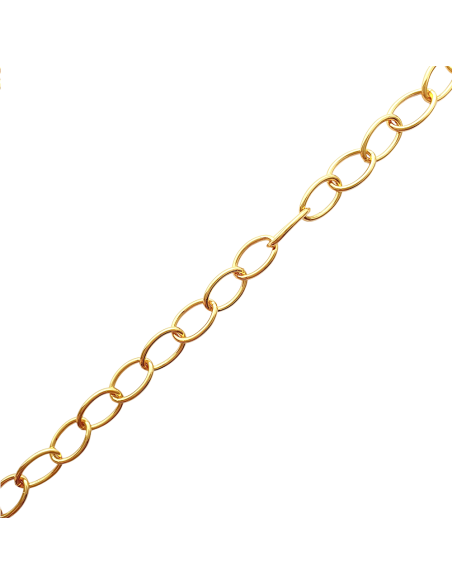 Chaîne forçat espacée 12,4x8mm